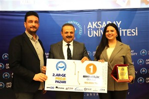 Aksaray Üniversitesi 2. Ar-Ge Proje Pazarı’nda ödüller sahiplerini buldu